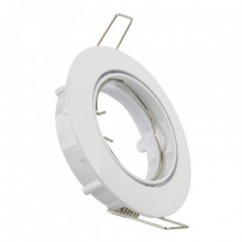 Aro Downlight Circular Basculante para Bombilla LED GU10 / GU5.3