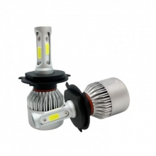 KIT Bombillas LED COB H4 20W para coche o moto